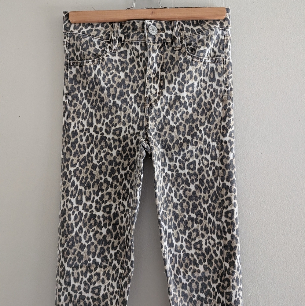 American Eagle Cheetah Hi Rise Jeggings - Picture 3 of 9
